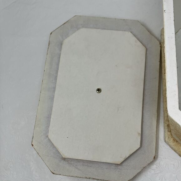 VTG Victorian Style Rose Shabby Chic Wooden Trinket Box Chest Cottagecore Granny - Picture 10 of 12